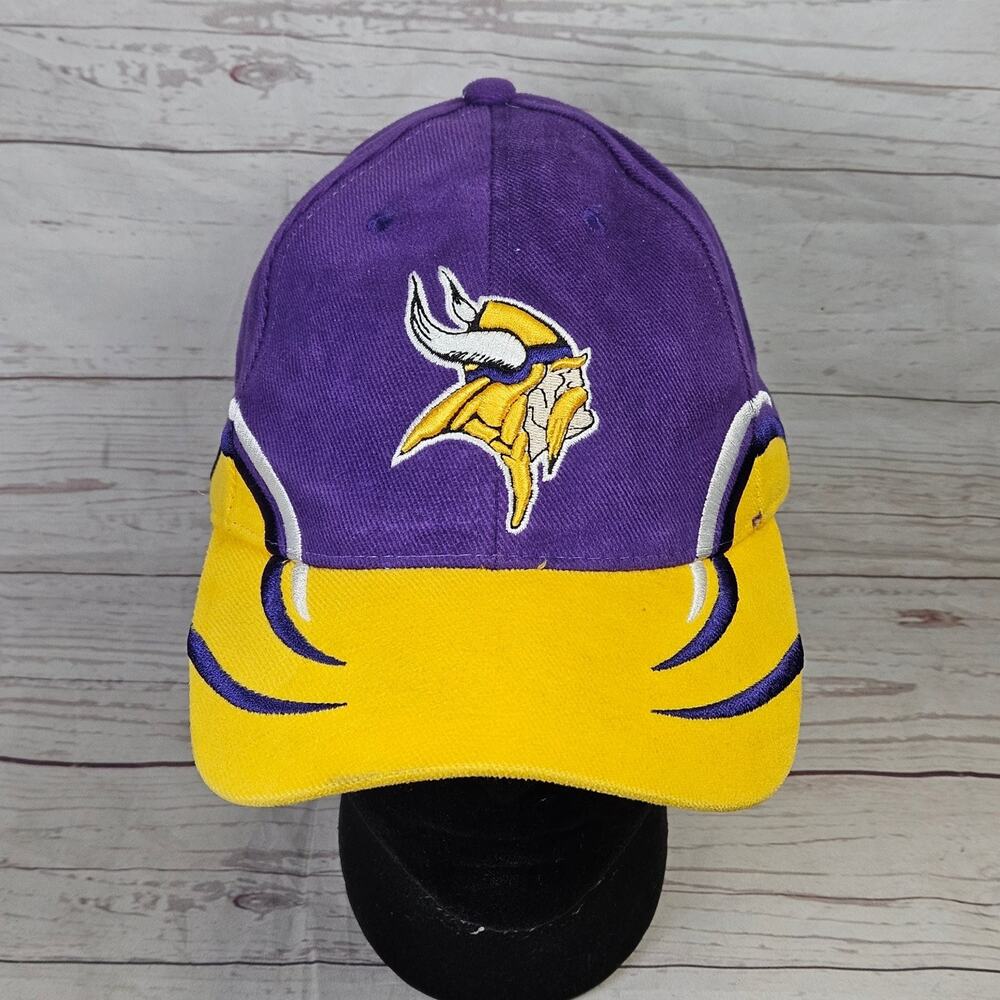 Minnesota Vikings Hat NFL Game Day Baseball Cap Men's Adjustable Purple